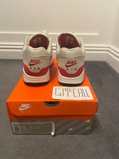 Air Max 1 Anniversary Red - 12uk