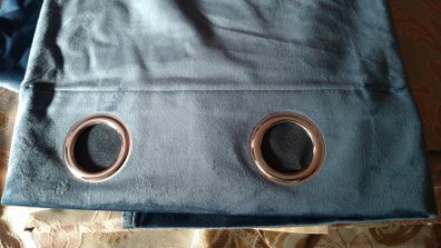 Velvet/Velour MIULEE Ring Top Curtains