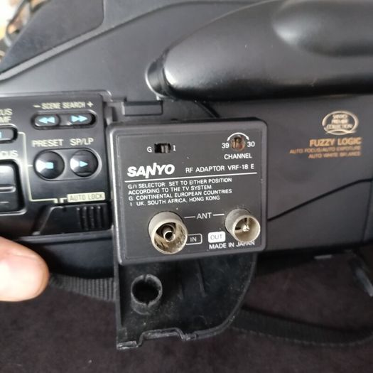 Vintage Sanyo VM-RZ1P Old Tapes Tape Premier Collection 8 mm Movie Video Camera Recorder Camcorder Japan cassette Handycam 8x Auto Focus