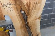Live edge Ash Slab - Kiln Dried