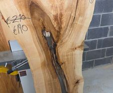 Live edge Ash Slab - Kiln Dried