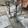 pair of cast iron fire place legs Image 2