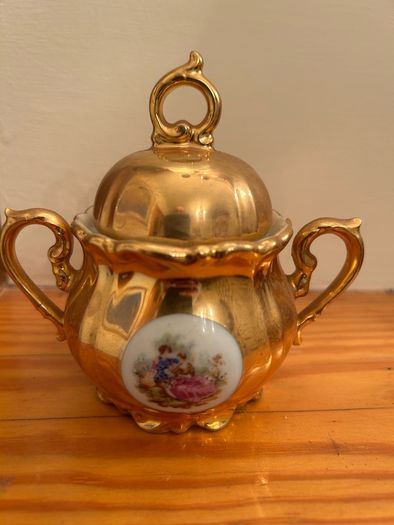 Bondware Antique Demitasse Coffee Set