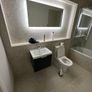 Rectangular Heated Bathroom Mirror with Led Lights 1200 x 600 Image 2