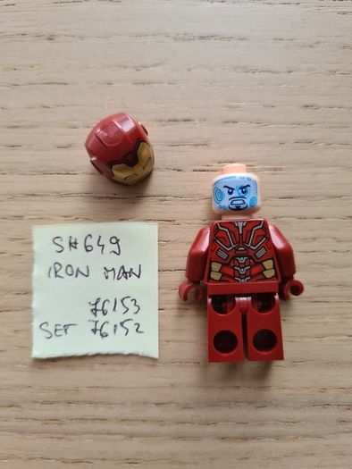 lego sh0649 Iron Man, set 76153, 76152