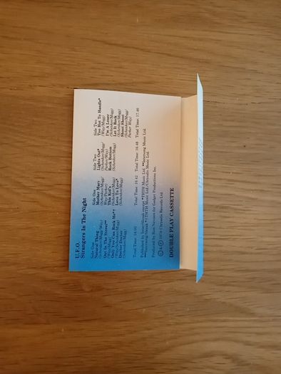UFO Strangers In The Night cassette