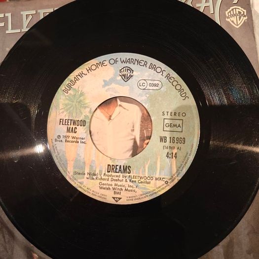 Fleetwood Mac, Dreams PS 7", German copy