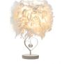Bedside feather lamps Image 2