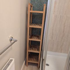 Habitat Wooden bathroom shelves