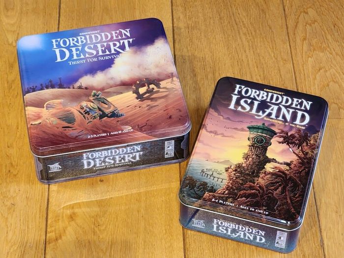 Board Games | Forbidden Island + Forbidden Desert