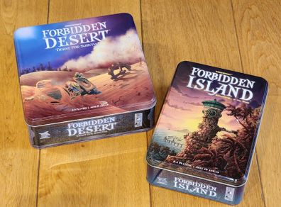 Board Games | Forbidden Island + Forbidden Desert