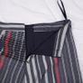 Marks & Spencer Navy Red White Asymmetric Hem Plaid Stripe Midi Skirt 14UK/42EU Image 10