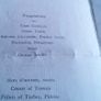 White Star Line S.S. Baltic. Menu from May 1922. Original. Image 4