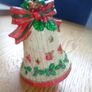 Vintage Christmas Hanging Bells x 3 for Sale Image 9