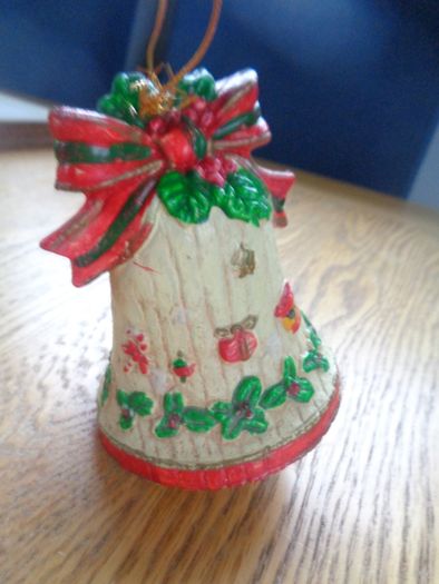 Vintage Christmas Hanging Bells x 3 for Sale