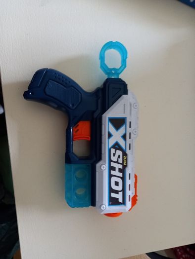 Gun + Rifl target shot + normal gun toy.