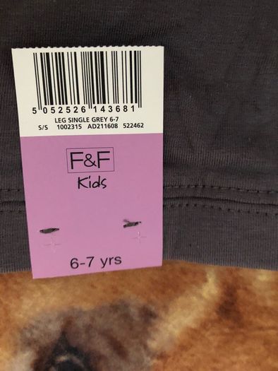 Girls BNWT legging age 6/7