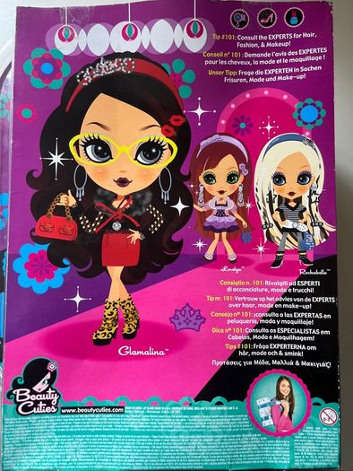 2006 Mattel Rockabelle Beauty Cuties Fashion Doll plus extras