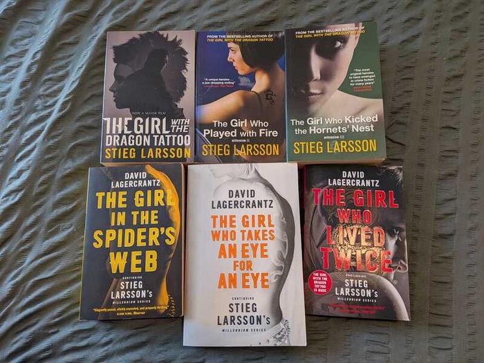 Stieg Larsson's books series The Girl With The Dragon Tattoo