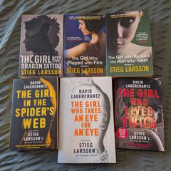Stieg Larsson's books series The Girl With The Dragon Tattoo