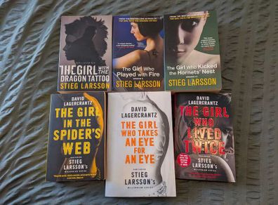 Stieg Larsson's books series The Girl With The Dragon Tattoo