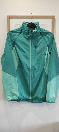 CRIVIT Womens Green Jacket Size 14-16 Zip