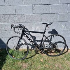 road bike and accessories