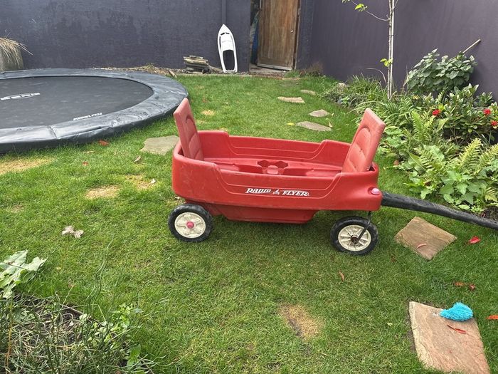red wagon