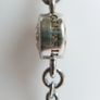 Vintage TI SENTO 925 Sterling Silver Long 30" silver station necklace with clear stones 9,1g                              es Image 9