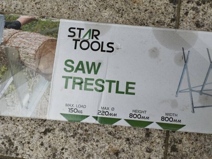 Galvanized Steel Saw Trestle