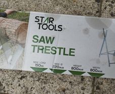 Galvanized Steel Saw Trestle