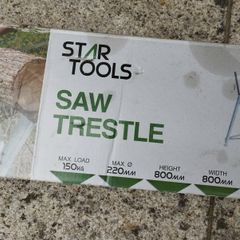 Galvanized Steel Saw Trestle