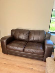 Leather sofa