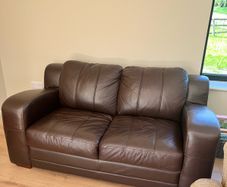 Leather sofa