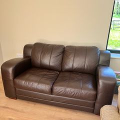 Leather sofa