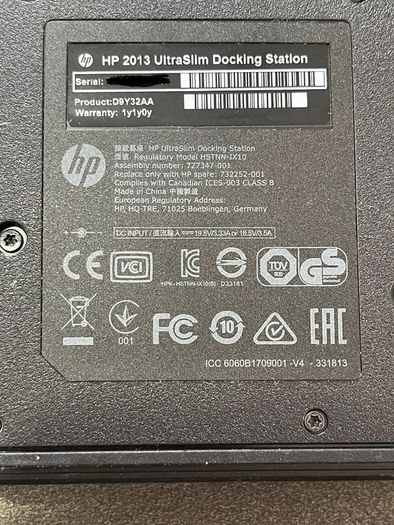 hp ultraslim docking station