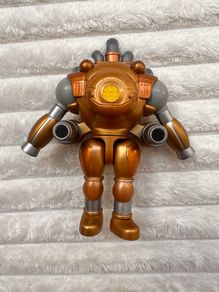 Roblox Goliath Dungeon Quest Fusion Throwdown Robot Action Figure approx. 12 cm. Used Please see photos