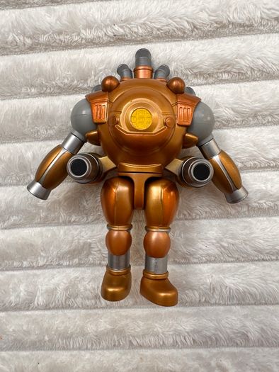 Roblox Goliath Dungeon Quest Fusion Throwdown Robot Action Figure approx. 12 cm. Used Please see photos