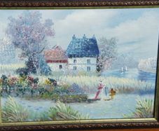 Oil Painting by L.Ashley.