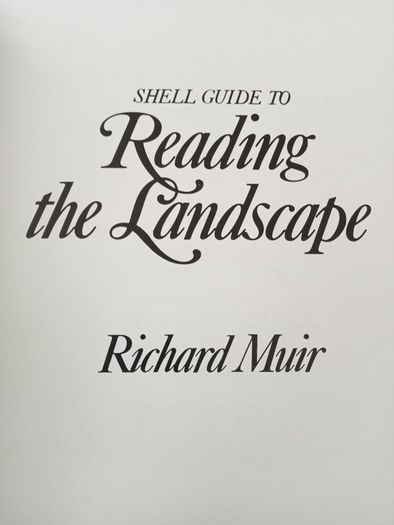 Shell Guide to Reading the Landscape