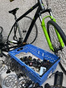 bike and parts