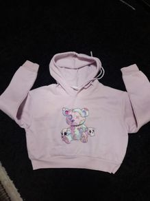 lilac teddy hoody (new)