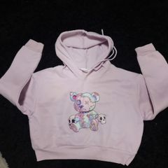 lilac teddy hoody (new)