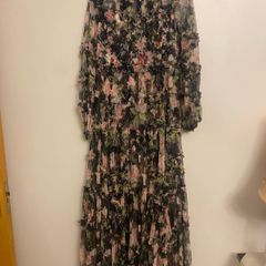 Needle + Thread - English Rose Diamond Ruffle Gown (UK 14)