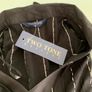 BNWT Black Pinstripe Top, size 12 Image 4