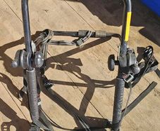 Rear mounted bike rack