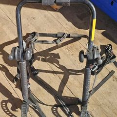 Rear mounted bike rack