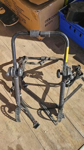 Rear mounted bike rack