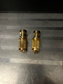 Les paul Gibson epiphone Tailpiece Mounting Studs Guitar Stop Bar Posts Wraparound Bridge Locking Posts Gold electric guitar parts accessories
