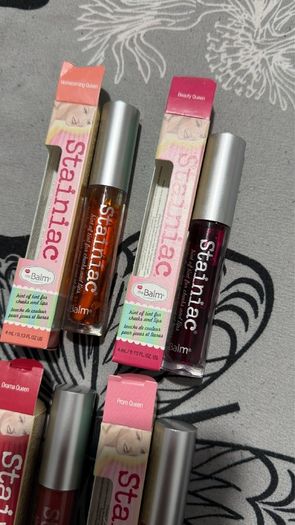 The balm stainiac lip & cheek stains new